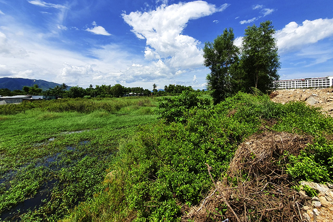 Các khu đất dự trữ tại Dự án Cơ sở hạ tầng khu trường học, đào tạo và dạy nghề Bắc Hòn Ông: Sẽ nảy sinh bất cập khi không san nền đồng bộ