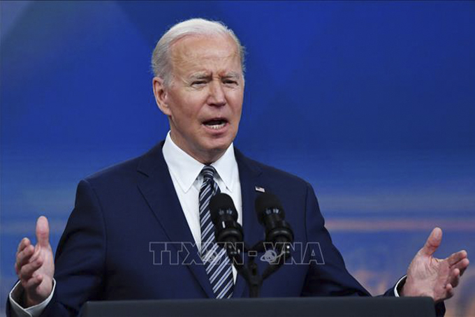 Tổng thống Mỹ Joe Biden. Ảnh: AFP/TTXVN