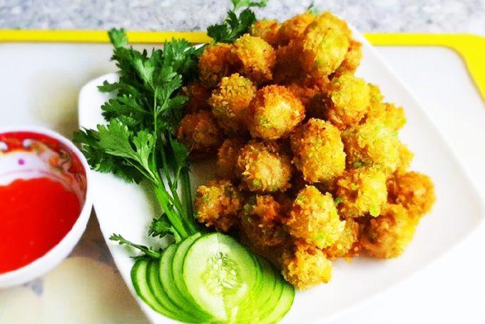 Nấm rơm chiên giòn