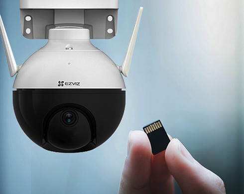   Sản phẩm camera C8 có thể được quản lý dễ dàng thông qua ứng dụng EZVIZ 