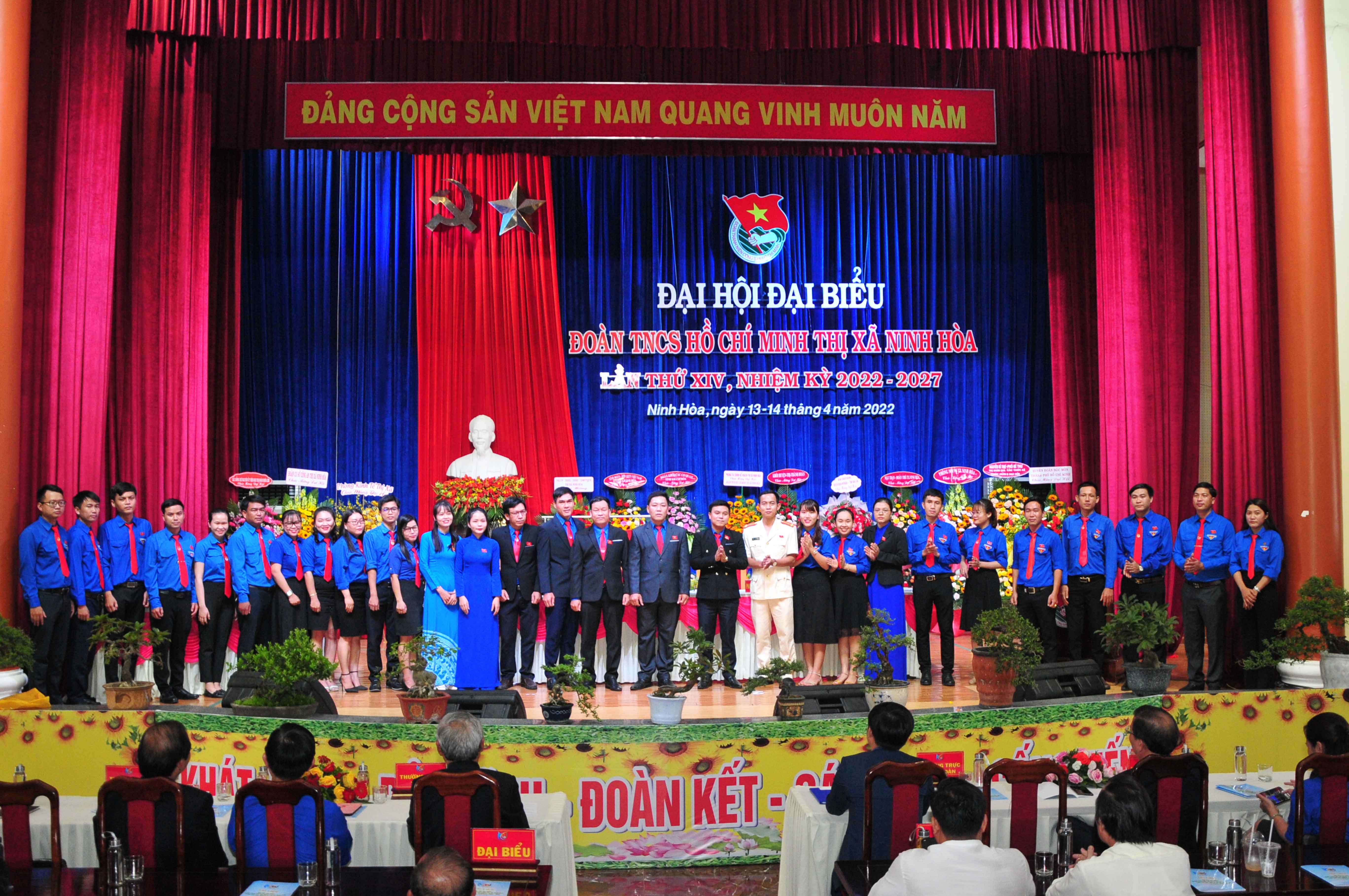 Đại hội Đoàn TNCS Hồ Chí Minh thị xã Ninh Hòa lần thứ XIV