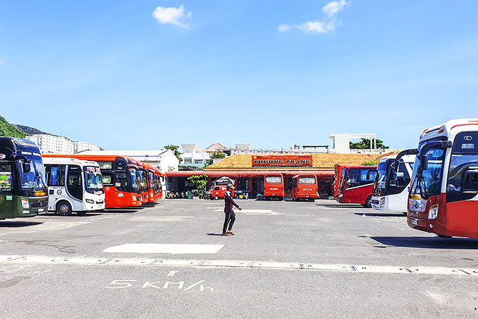 Bến xe phía Bắc Nha Trang.