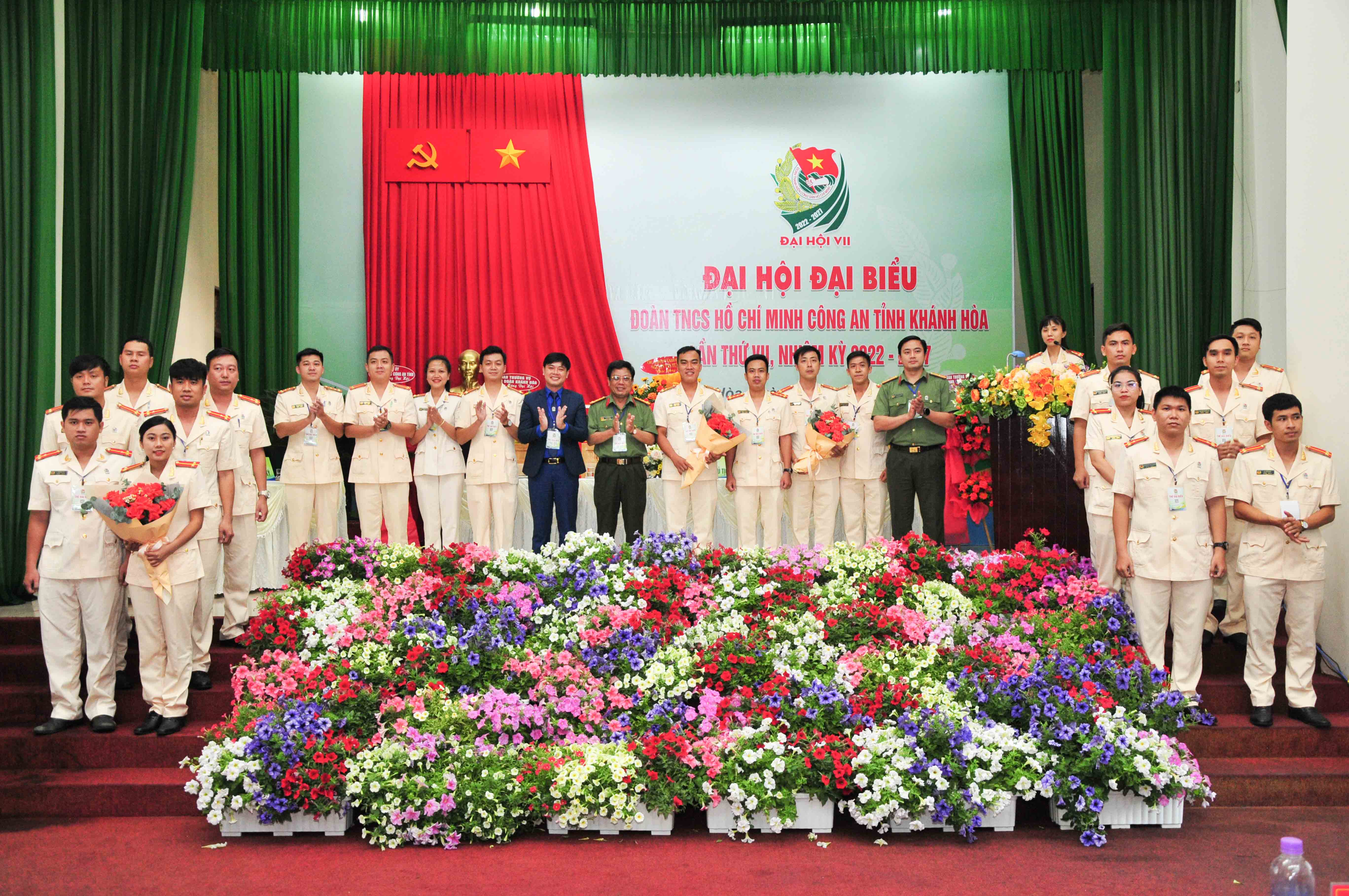 Đại hội đại biểu Đoàn Thanh niên Công an tỉnh Khánh Hòa lần thứ VII