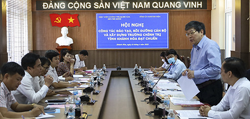 Ông Nguyễn Duy Bắc phát biểu tại hội nghị.