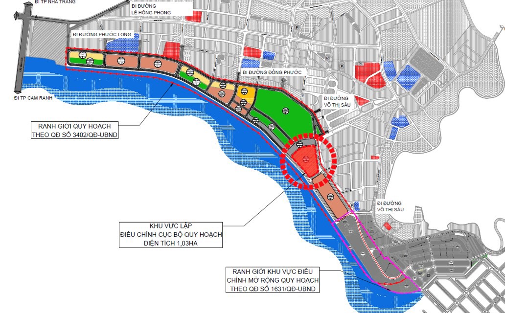 Đồ án Điều chỉnh mở rộng quy hoạch phân khu Khu dân cư phường Vĩnh Nguyên - Vĩnh Trường: Lấy ý kiến dân cư về việc điều chỉnh cục bộ