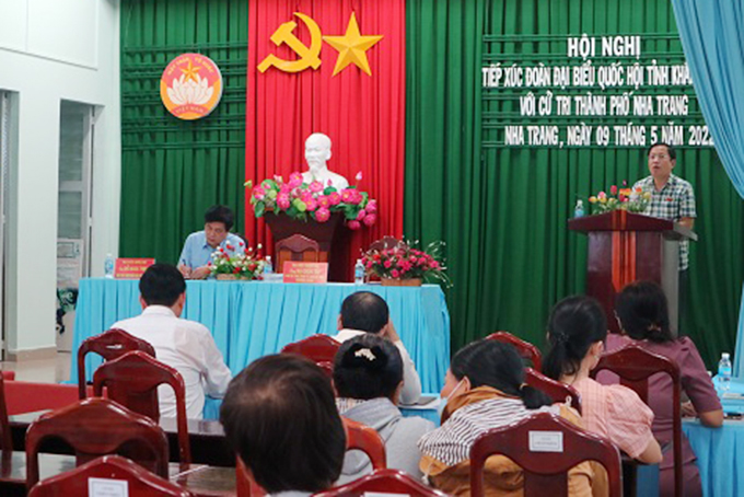 Đại biểu Quốc hội tỉnh: Tiếp xúc cử tri tại các địa phương