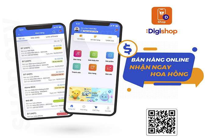 Kinh doanh online dễ dàng với Digishop của VNPT