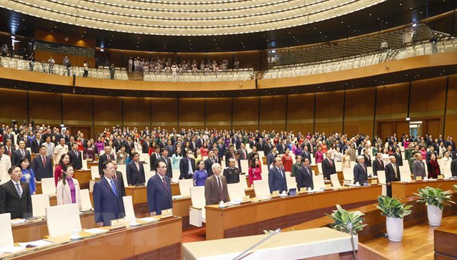 Sáng 23-5, khai mạc trọng thể Kỳ họp thứ 3, Quốc hội khóa XV