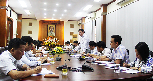 Thường trực Tỉnh ủy Khánh Hòa: Giao ban công tác tháng 5