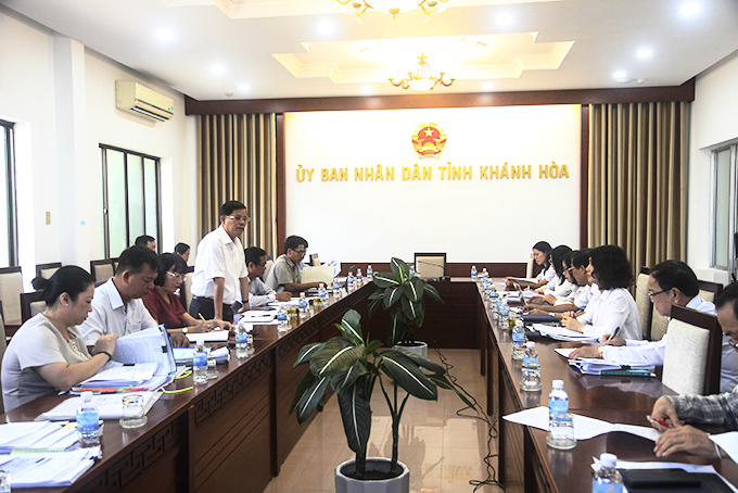 Đoàn công tác của Tòa án nhân dân tối cao làm việc tại Khánh Hòa