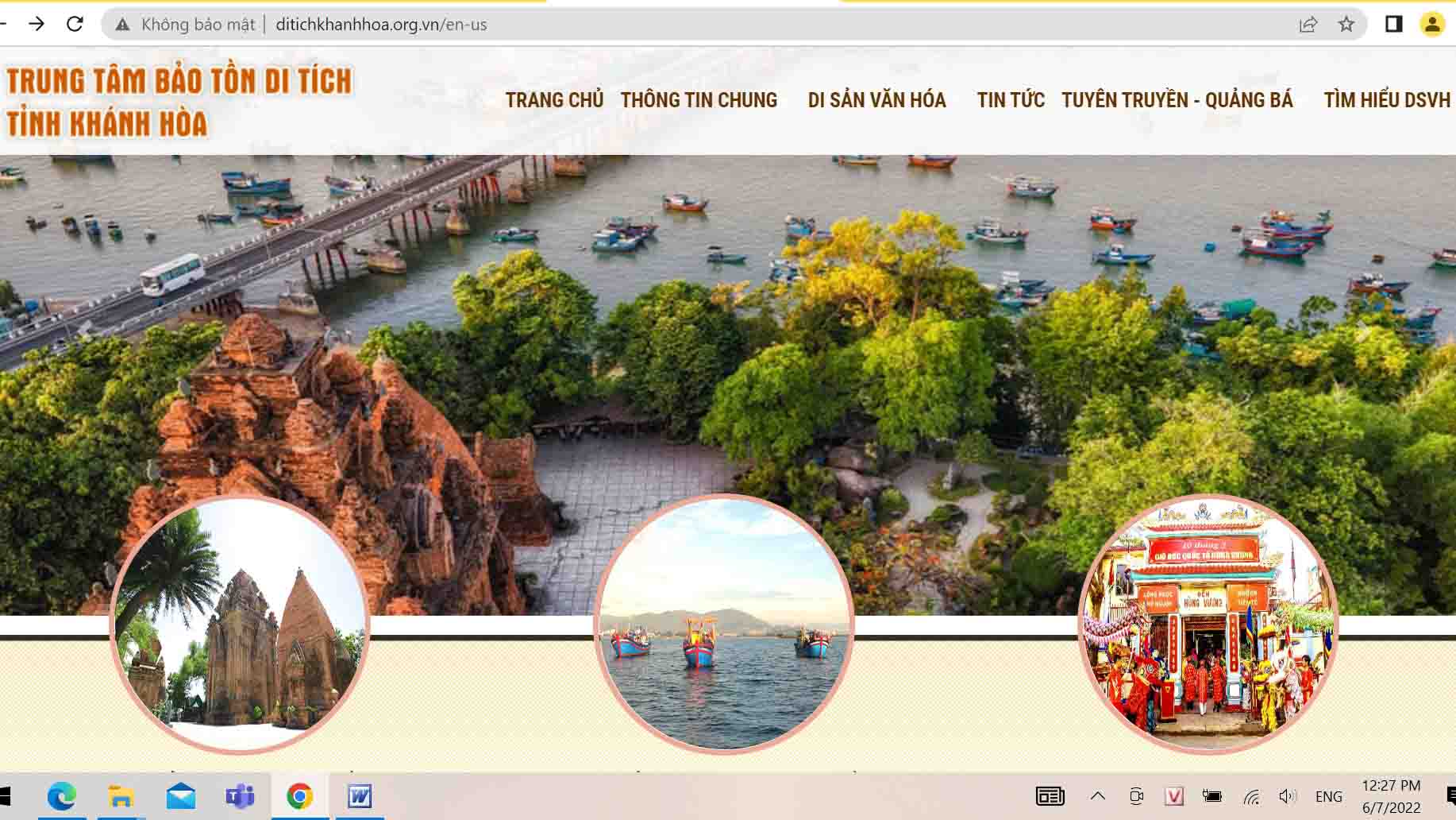 Thi trực tuyến tìm hiểu di sản văn hóa