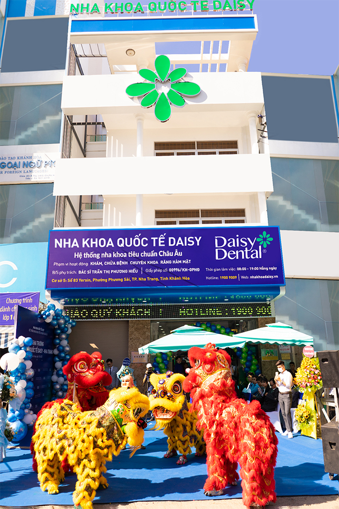 Nha khoa Quốc tế DAISY Nha Trang tọa lạc tại số 83 Yersin, Phường Phương Sài, Thành phố Nha Trang, Tỉnh Khánh Hòa.