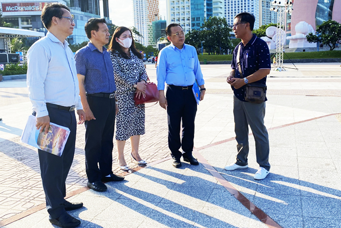 Kiểm tra công tác chuẩn bị Liên hoan Du lịch biển Nha Trang 2022