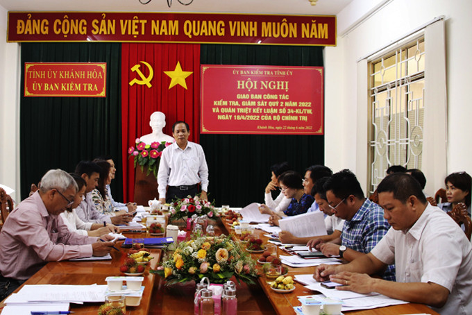 Ông Nguyễn Văn Ghi kết luận hội nghị.