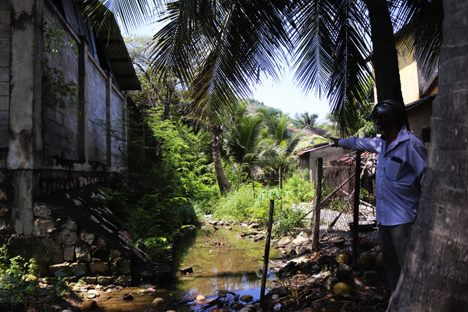 Khu vực thôn Đắc Lộc 2 (xã Vĩnh Phương), nơi được đầu tư hệ thống mương thoát nước giải quyết vấn đề ngập úng.