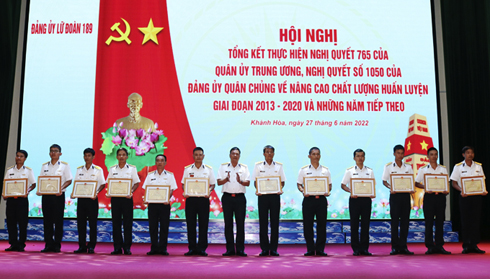 Tổng kết 10 năm thực hiện nghị quyết của Quân ủy Trung ương về nâng cao chất lượng huấn luyện