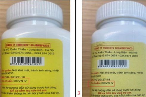 Cục Quản lý Dược cảnh báo về thuốc kháng sinh Tetracyclin giả
