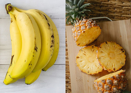 Hướng dẫn làm sinh tố chuối và dứa
