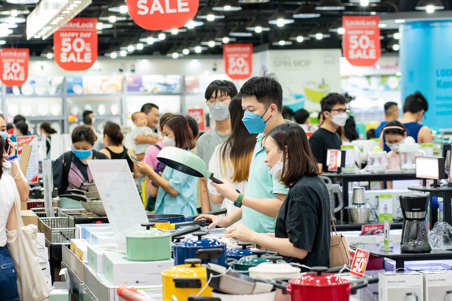  LocknLock – Thương hiệu gia dụng hàng đầu Hàn Quốc hiếm giảm giá cũng sale up to 50%++ trong Lễ hội Mua sắm Đỏ