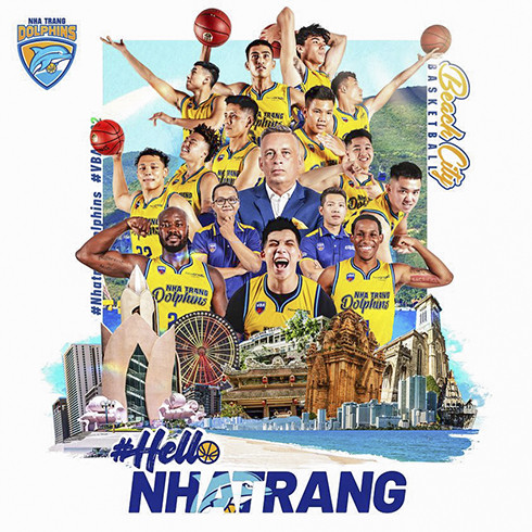 Slogan đội bóng  "Hello Nha Trang "