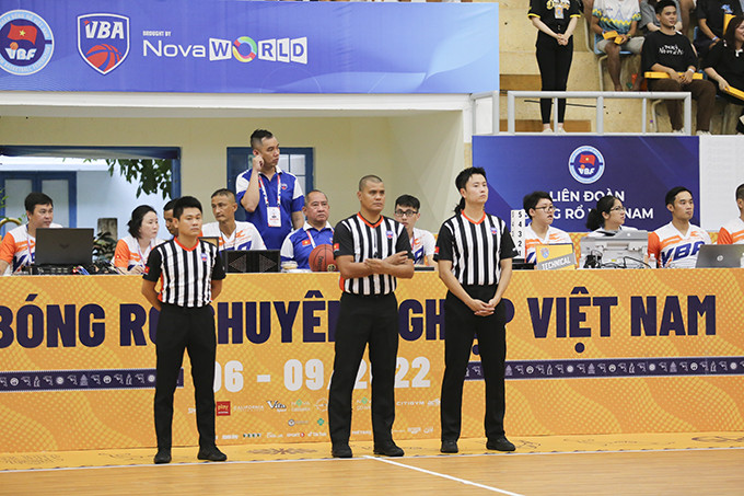 Referees for Nha Trang Dolphins versus Ho Chi Minh City Wings