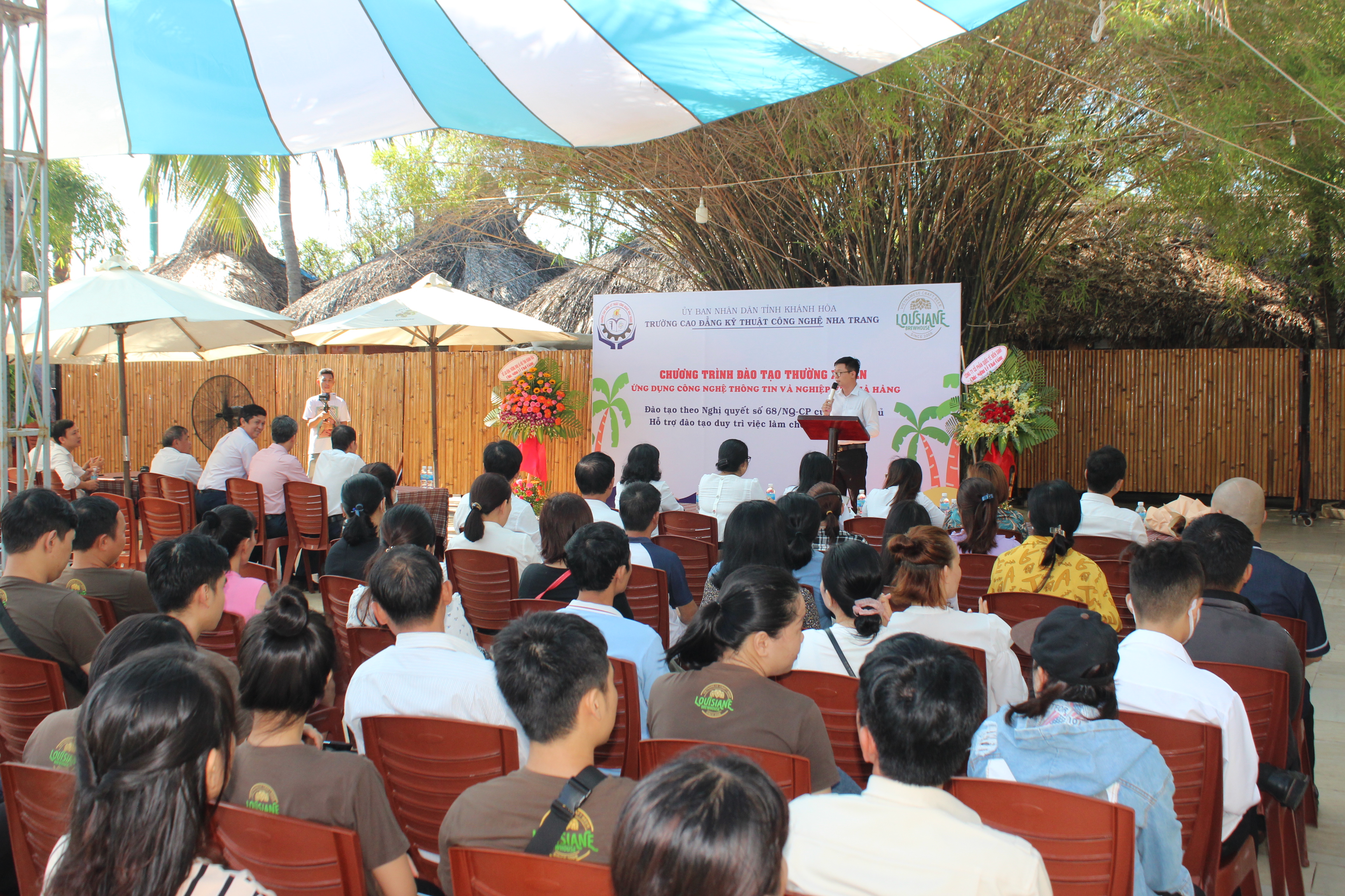 Trường Cao đẳng Kỹ thuật Công nghệ Nha Trang khai giảng chương trình đào tạo thường xuyên cho 100 lao động