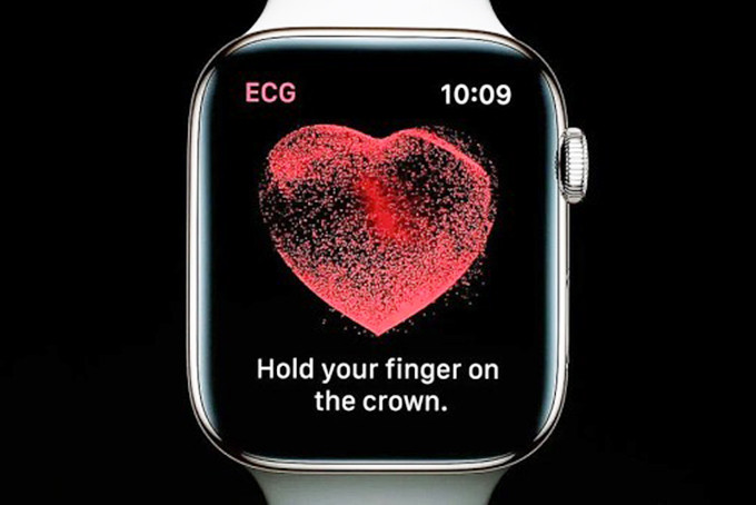 Tính năng ECG đo điện tâm đồ trên Apple Watch. Ảnh: Apple