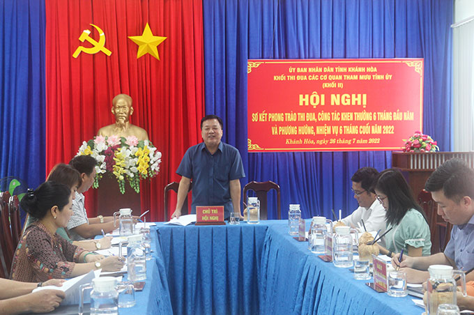 Sơ kết công tác 6 tháng đầu năm