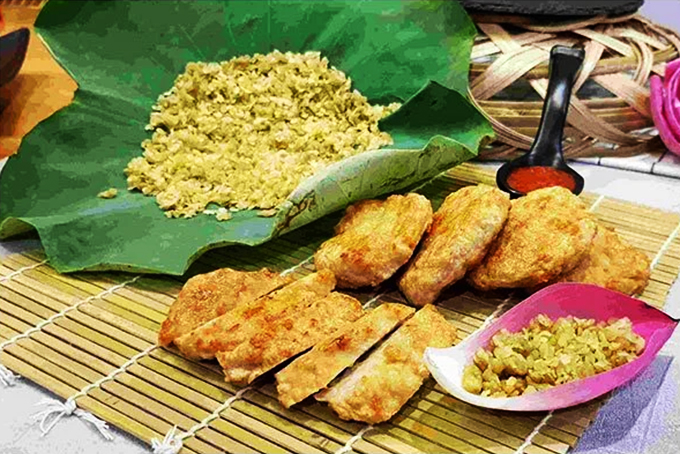 Chả cốm Hà Nội