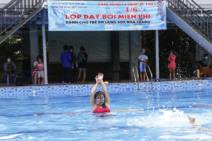 Children with disabilities are provided free swimming training at MH Sport
