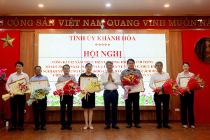 Tổng kết 5 năm thực hiện Chương trình hành động số 12 của Tỉnh ủy Khánh Hòa