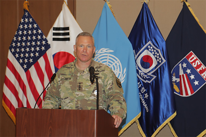 Tướng Paul LaCamera, Tư lệnh các lực lượng Mỹ đồn trú tại Hàn Quốc (USFK). (Nguồn: NK News)