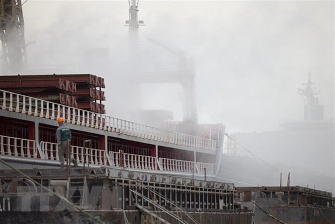 Ukraine: Chuyến tàu chở ngũ cốc đầu tiên đang trên đường đến Liban