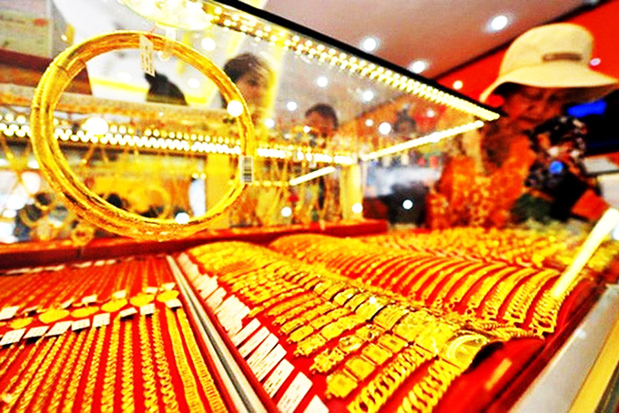Giá vàng đồng loạt tăng