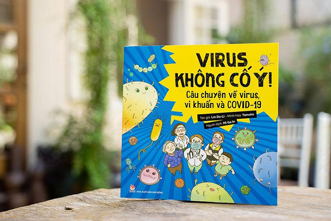 Giúp bạn đọc nhỏ tuổi tìm hiều về virus, vi khuẩn