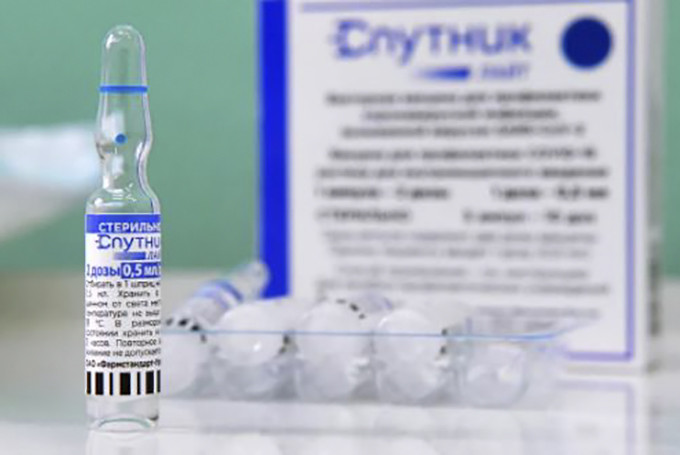 Vaccine ngừa COVID-19 Sputnik Light của Nga. Ảnh: Sputnik