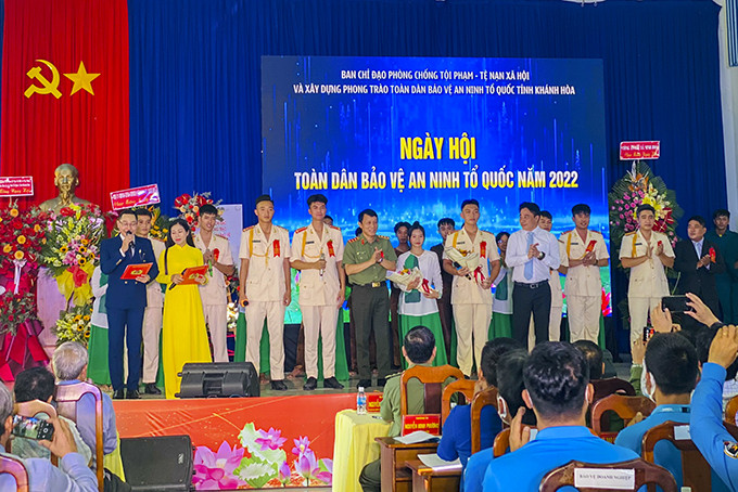 Ngày hội Toàn dân bảo vệ an ninh Tổ quốc năm 2022 được tổ chức điểm tại xã Ninh Phước (thị xã Ninh Hòa).