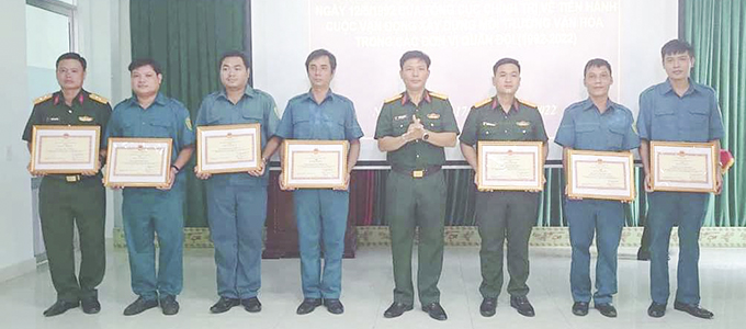 Tổng kết Chỉ thị về xây dựng môi trường văn hóa trong các đơn vị quân đội