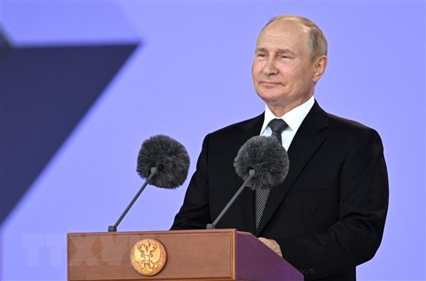 Tổng thống Nga Vladimir Putin. (Ảnh: AFP/TTXVN)