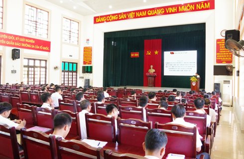 Lữ đoàn 146 Hải quân: Quán triệt Nghị quyết Trung ương 5 cho sĩ quan, quân nhân