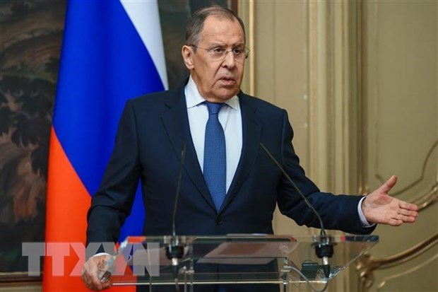 Ngoại trưởng Nga Sergei Lavrov . (Ảnh: AFP/TTXVN)