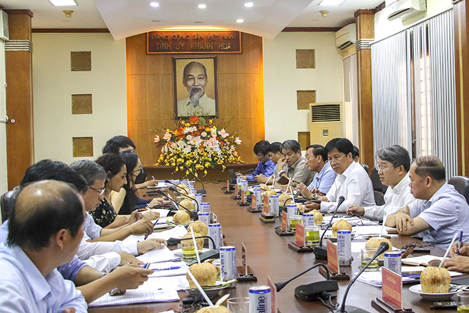 Phấn đấu hoàn thành quy hoạch tỉnh Khánh Hòa trong năm 2022