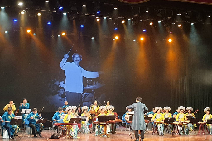 Chương trình ca nhạc đặc biệt tôn vinh nền âm nhạc Việt Nam