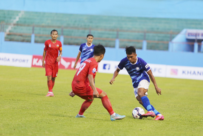 Match between Khanh Hoa FC and Binh Phuoc