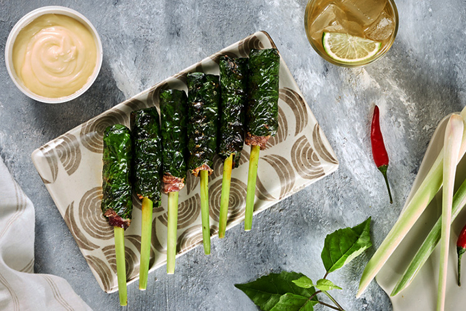 Bò nướng lá cách