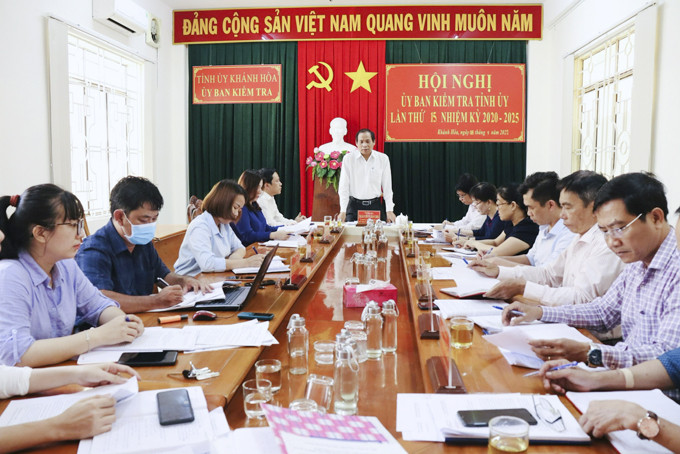 Ông Nguyễn Văn Ghi kết luận hội nghị.
