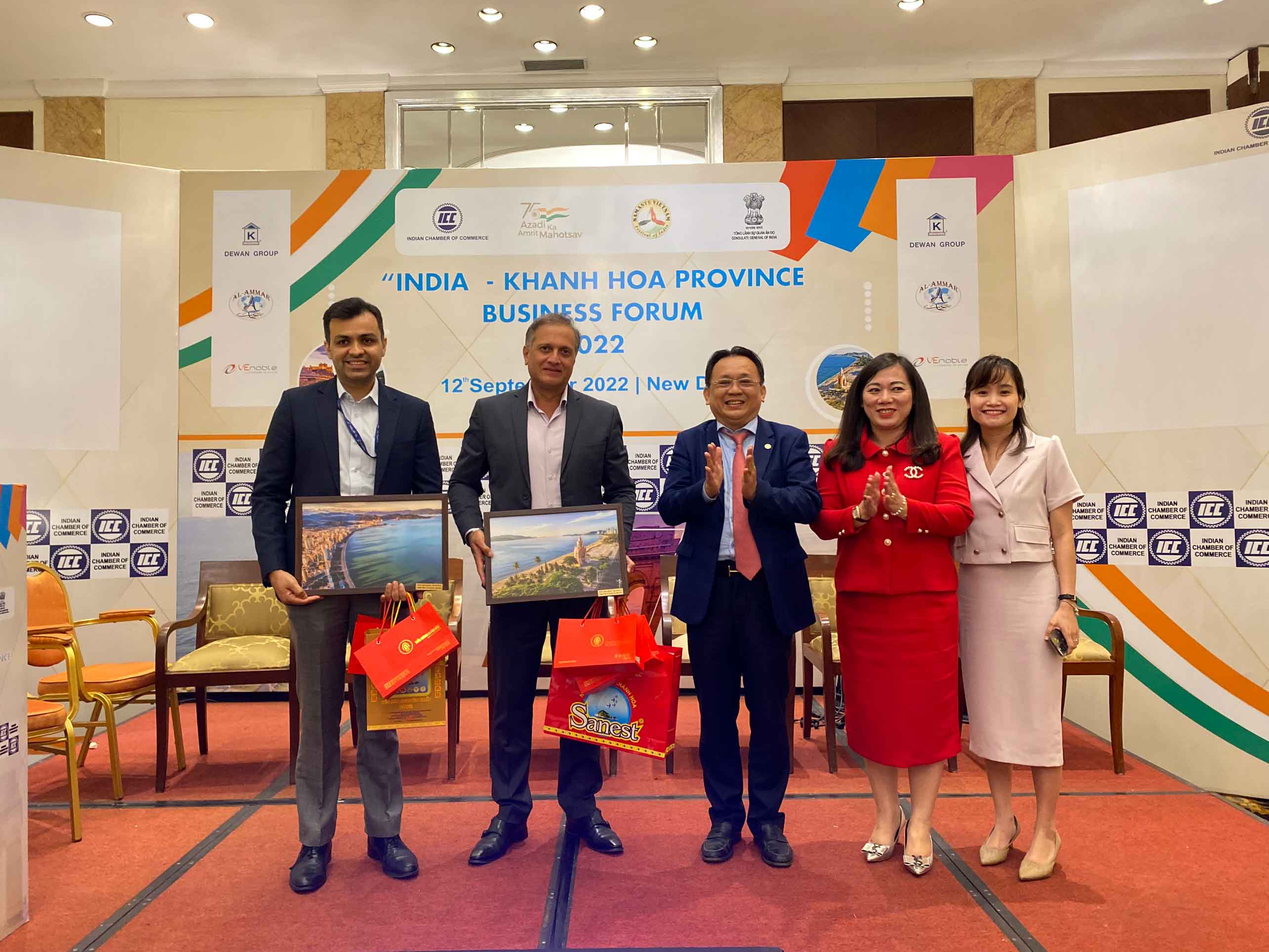 Hội nghị gặp gỡ doanh nghiệp Ấn Độ với tỉnh Khánh Hòa