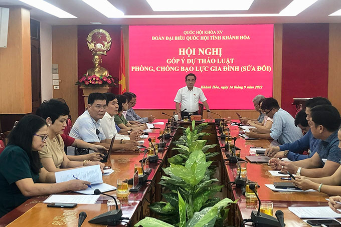 Góp ý dự thảo Luật Phòng, chống bạo lực gia đình (sửa đổi)