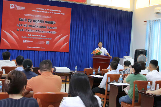 Gần 50 doanh nghiệp được đào tạo &quot;Khởi sự kinh doanh&quot;
