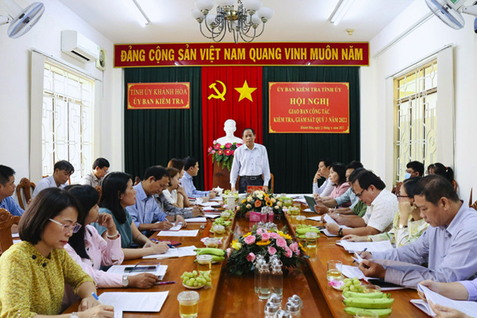 Ông Nguyễn Văn Ghi phát biểu kết luận.